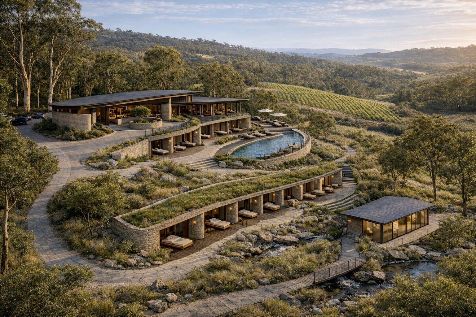 Resort and accommodation project interior